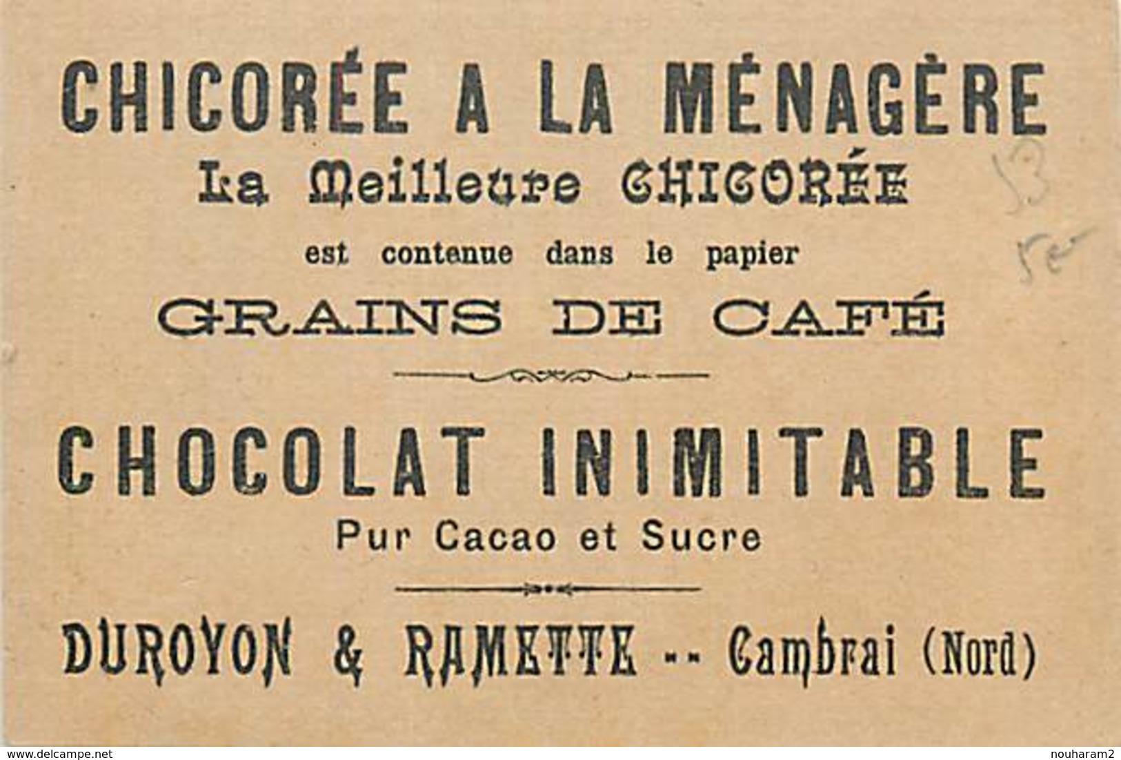 Chromos Réf. T 16-053. Chircorée Duroyon & Ramette Cambrai. France, Cheval - Duroyon & Ramette