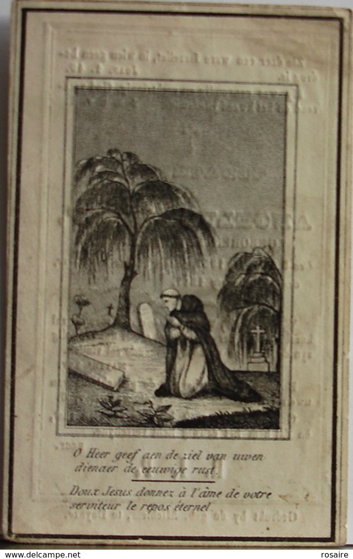 Angelus Deloof-grammene-vosselaere 1857 - Images Religieuses