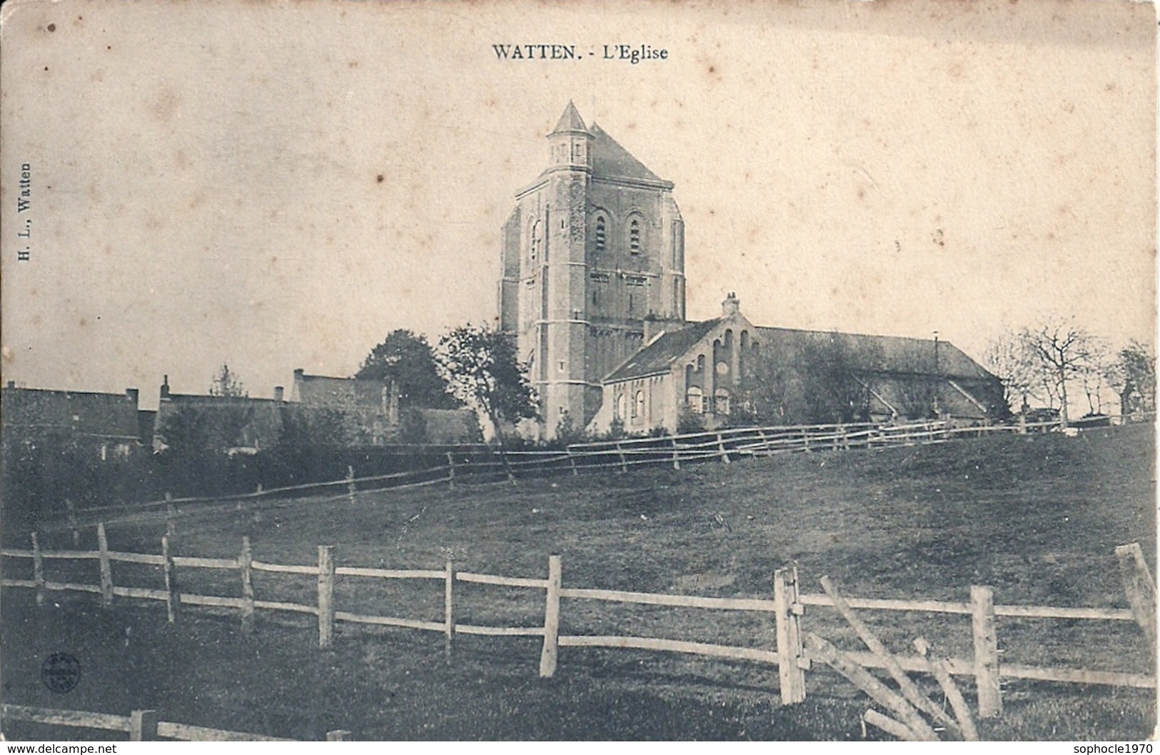 NORD - 59 - WATTEN - L'église - Autres & Non Classés