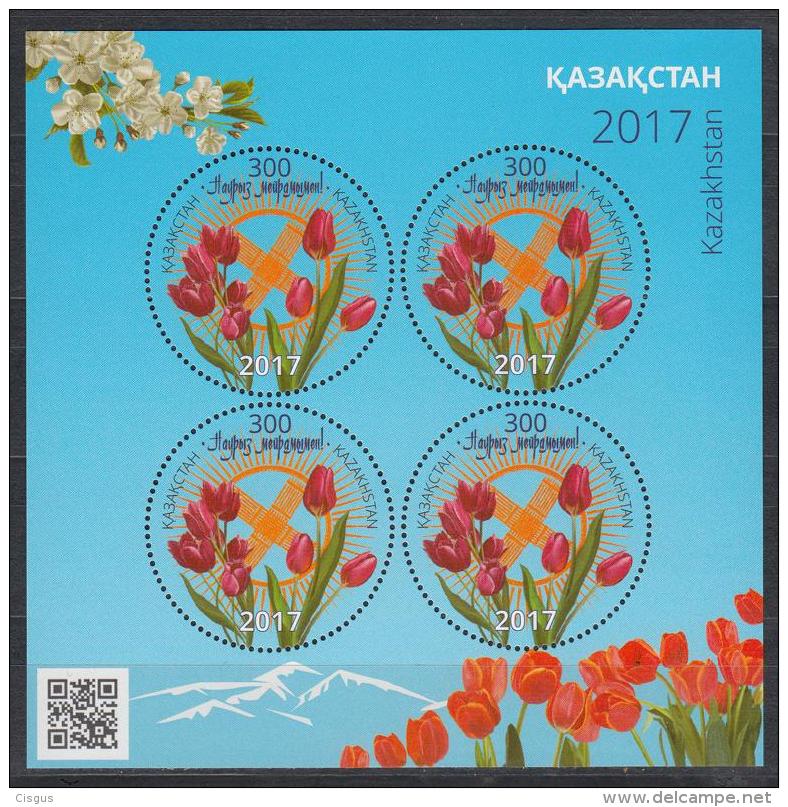 Kz 1023 KB  Novruz KB Set Of 4 2017 - Kasachstan