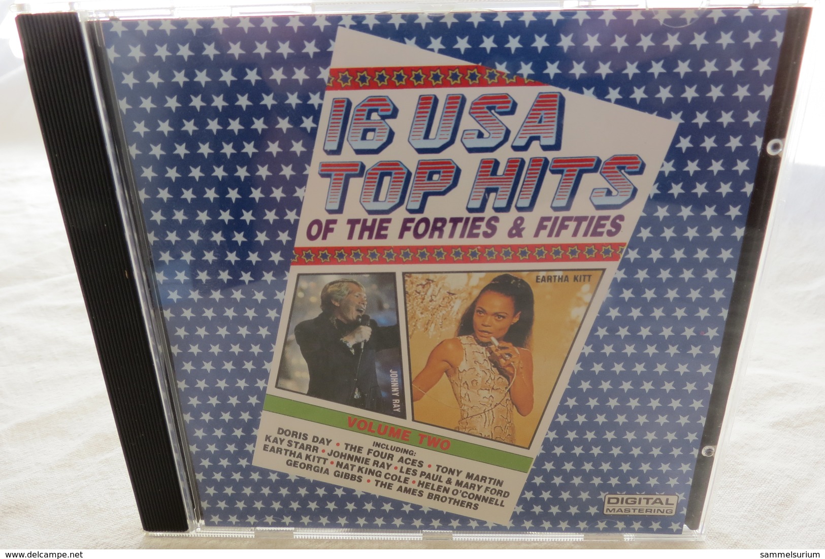 CD "16 USA TOP HITS OF THE FORTIES & FIFTIES" Volume 2 - Hit-Compilations