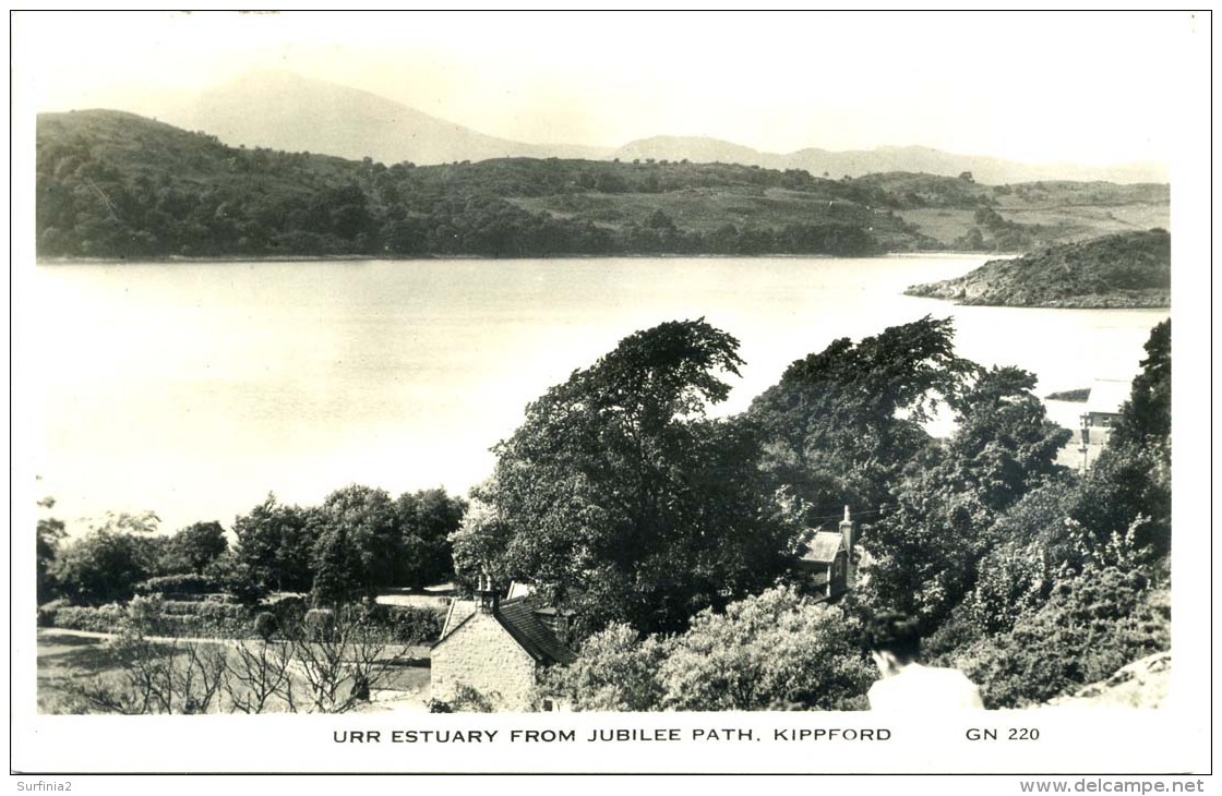 SCOTLAND - KIRCUDBRIGHT - KIPPFORD - URR ESTUARY FROM JUBILEE PATH RP  Kir34 - Kirkcudbrightshire