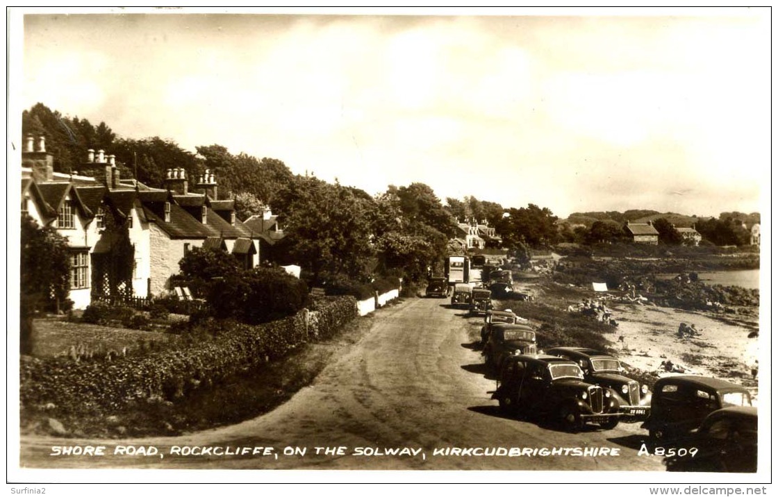 SCOTLAND - KIRCUDBRIGHT - ROCKCLIFFE - SHORE ROAD RP  Kir35 - Kirkcudbrightshire