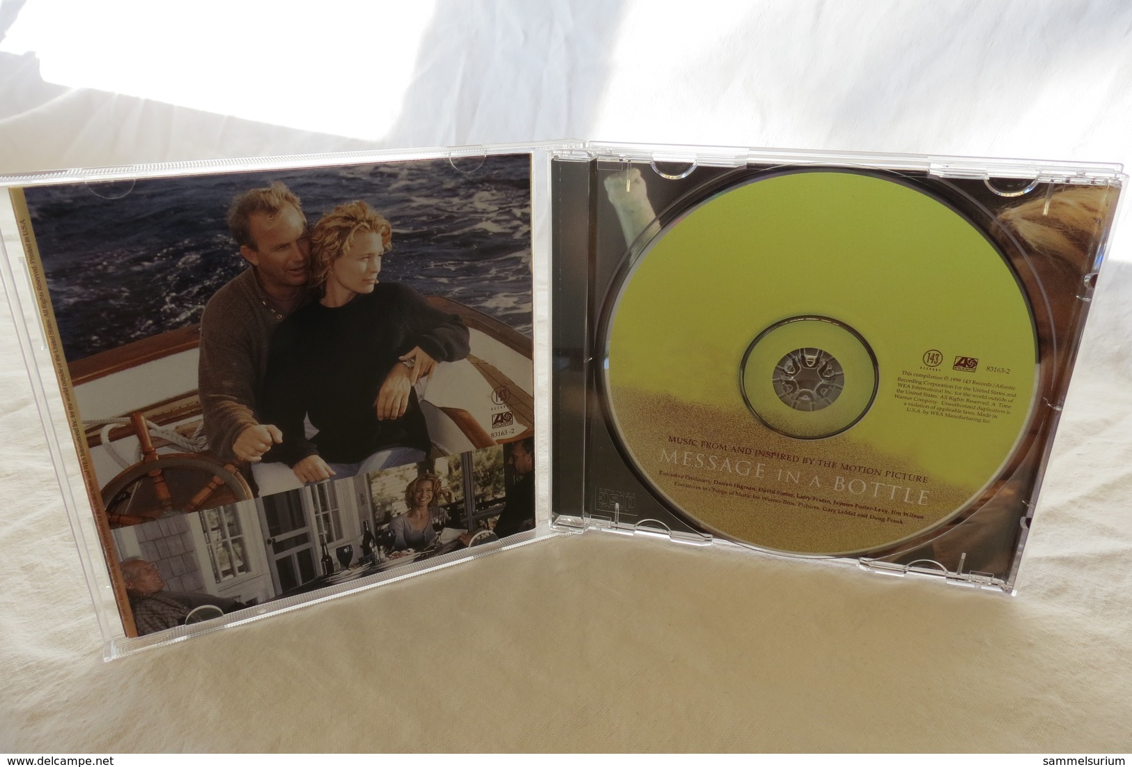 CD "Message In A Bottle" Music From And Inspired By The Motion Picture - Filmmusik