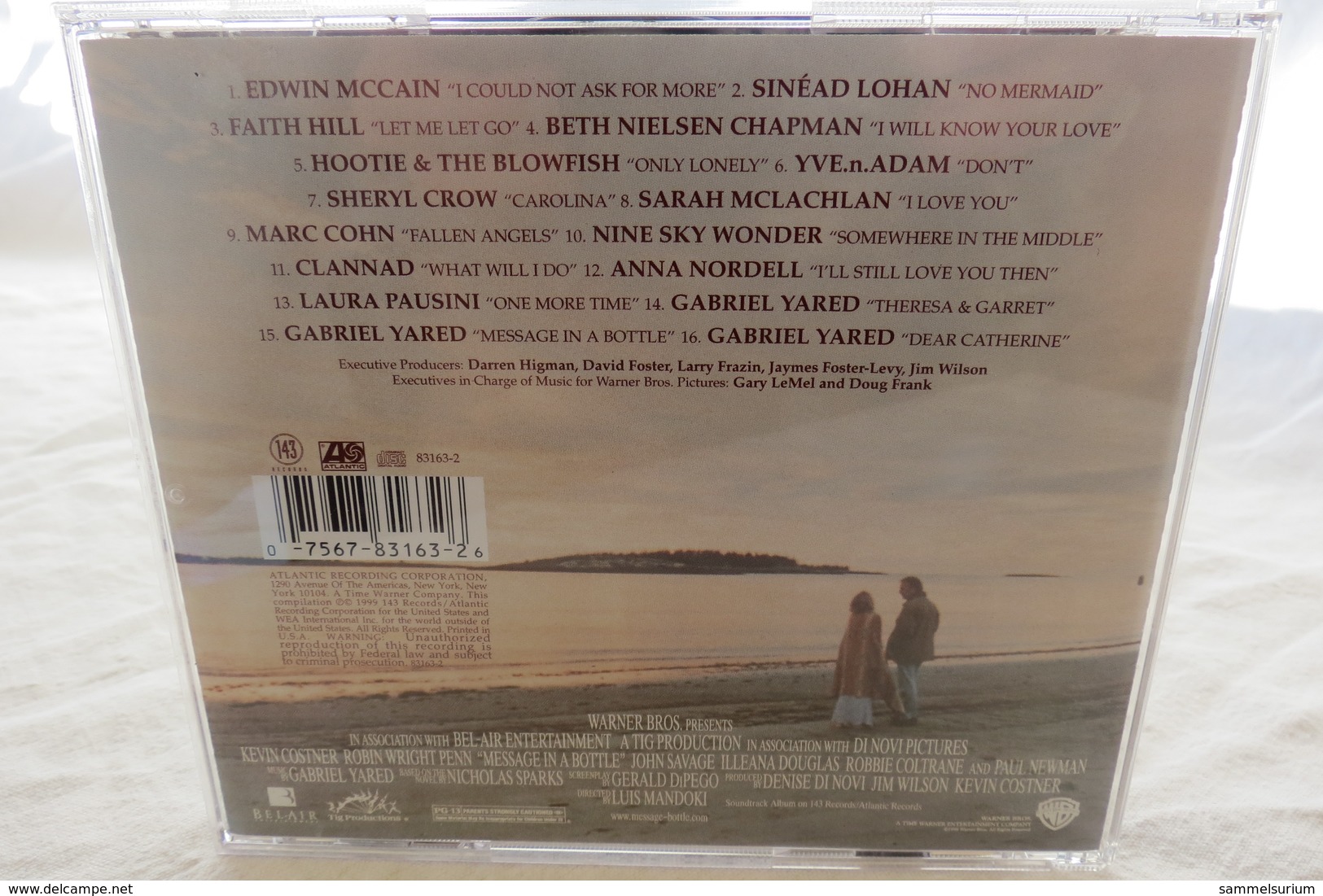 CD "Message In A Bottle" Music From And Inspired By The Motion Picture - Filmmusik