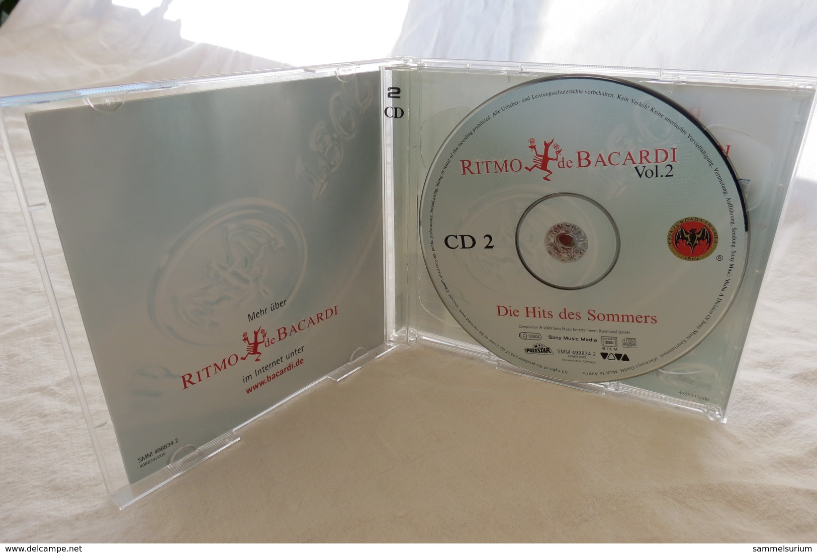 2 CDs "Ritmo De Bacardi" Vol. 2 - Hit-Compilations