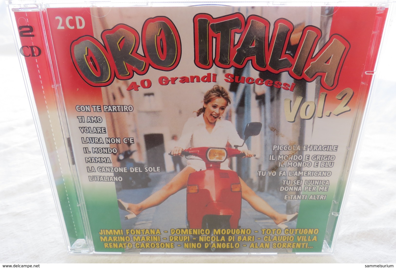 2 CDs "Oro Italia" Vol. 2, 40 Grandi Successi - Andere - Italiaans