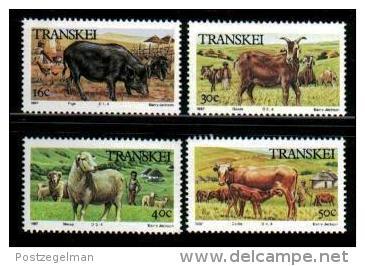 TRANSKEI, 1987,  MNH Stamp(s), Domestic Animals  Nr(s) 210-213 - Transkei