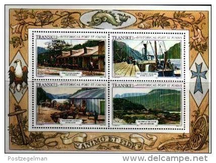 TRANSKEI, 1986,  MNH Stamp(s), Port St. John,   Nr(s) 180-183ms Block 2 - Transkei