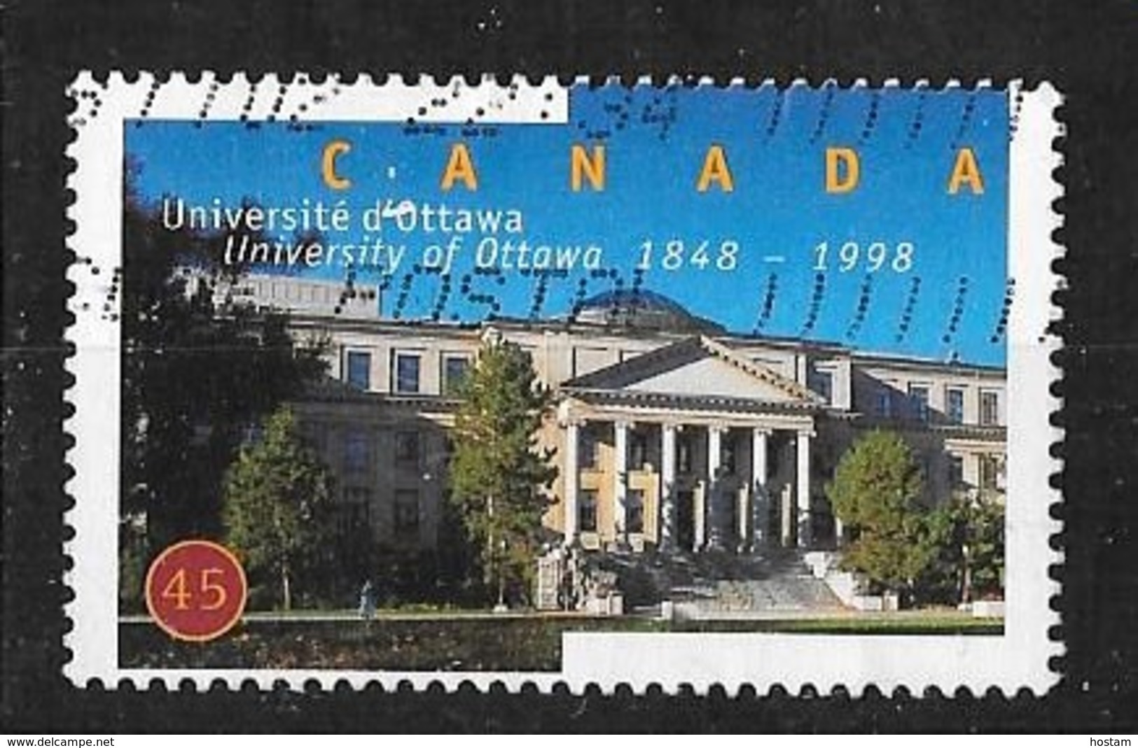 CANADA 1998. USED  # 1756  UNIVERSITY Of OTTAWA  TABARET HALL - Oblitérés