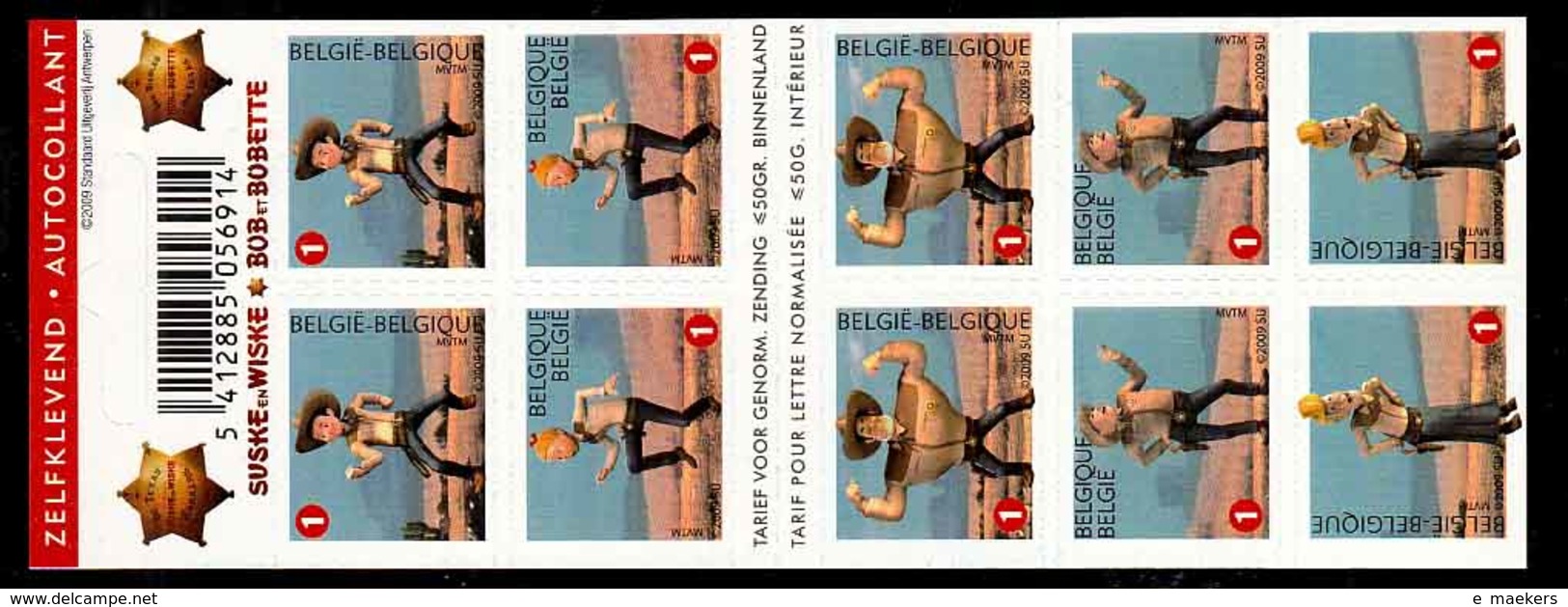 België 2009 - Boekje 101** - POSTFRIS - NEUF SANS CHARNIERES - MNH - POSTFRISCH - 1997-… Validité Permanente [B]