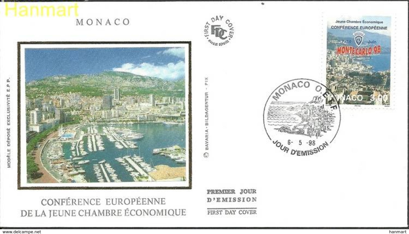 Monaco 1998 Mi S2407 FDC ( FDC ZE1 MNCS2407 ) - Autres & Non Classés