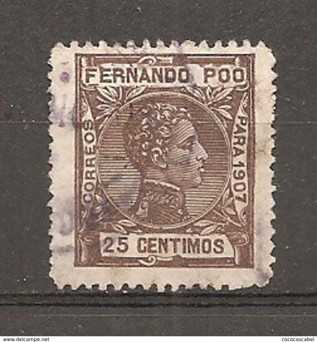 Fernando Poo - Edifil 159 - Yvert 150 (usado) (o) - Fernando Po