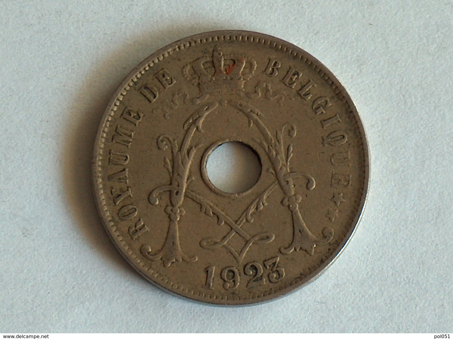 BELGIQUE 25 Centimes 1923 - 25 Cents