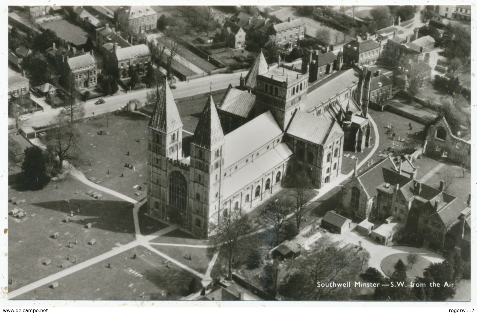 Southwell Minster, S.W. From The Air - Other & Unclassified