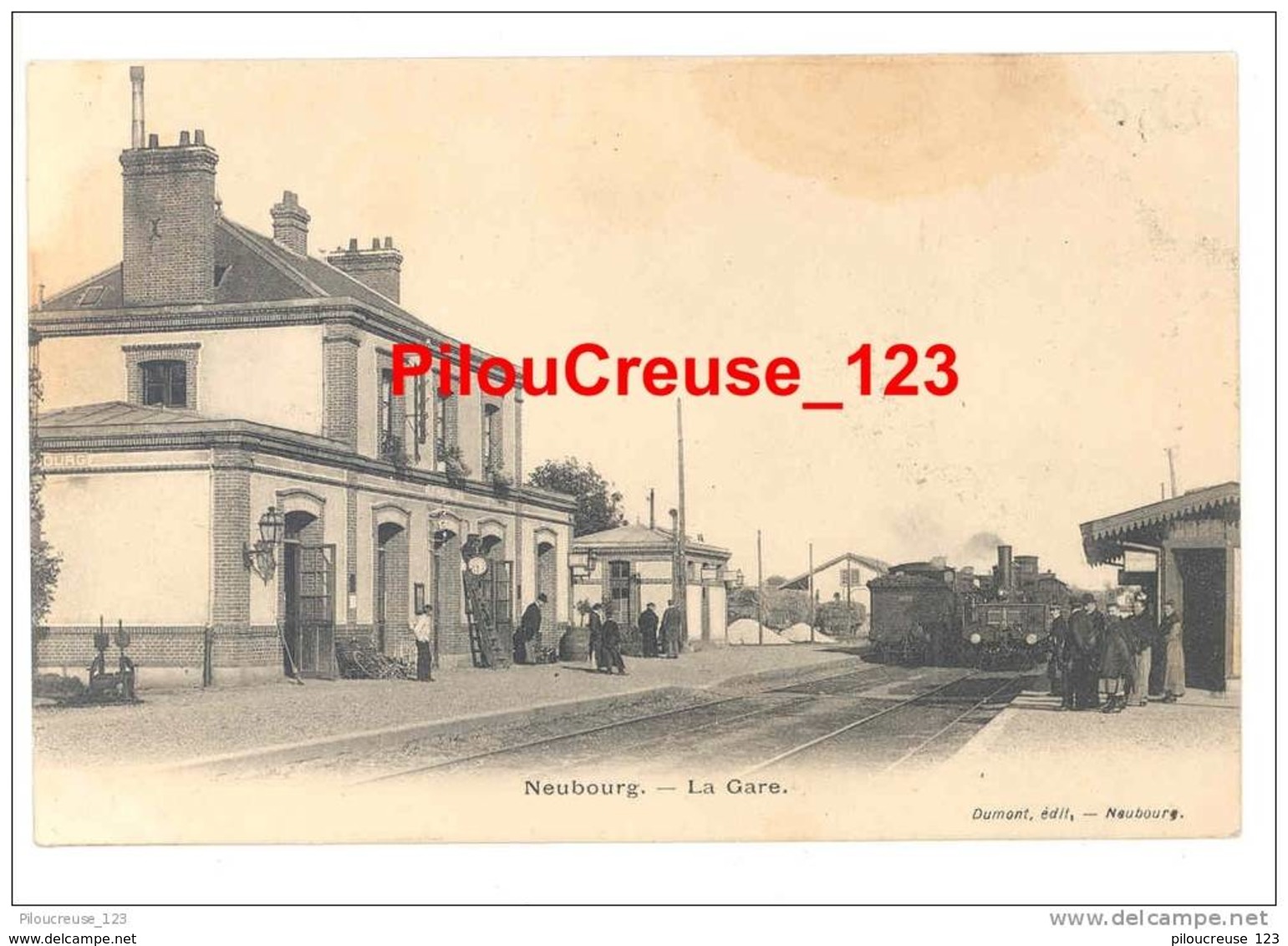 27  Eure - NEUBOURG - " La Gare " - - Le Neubourg