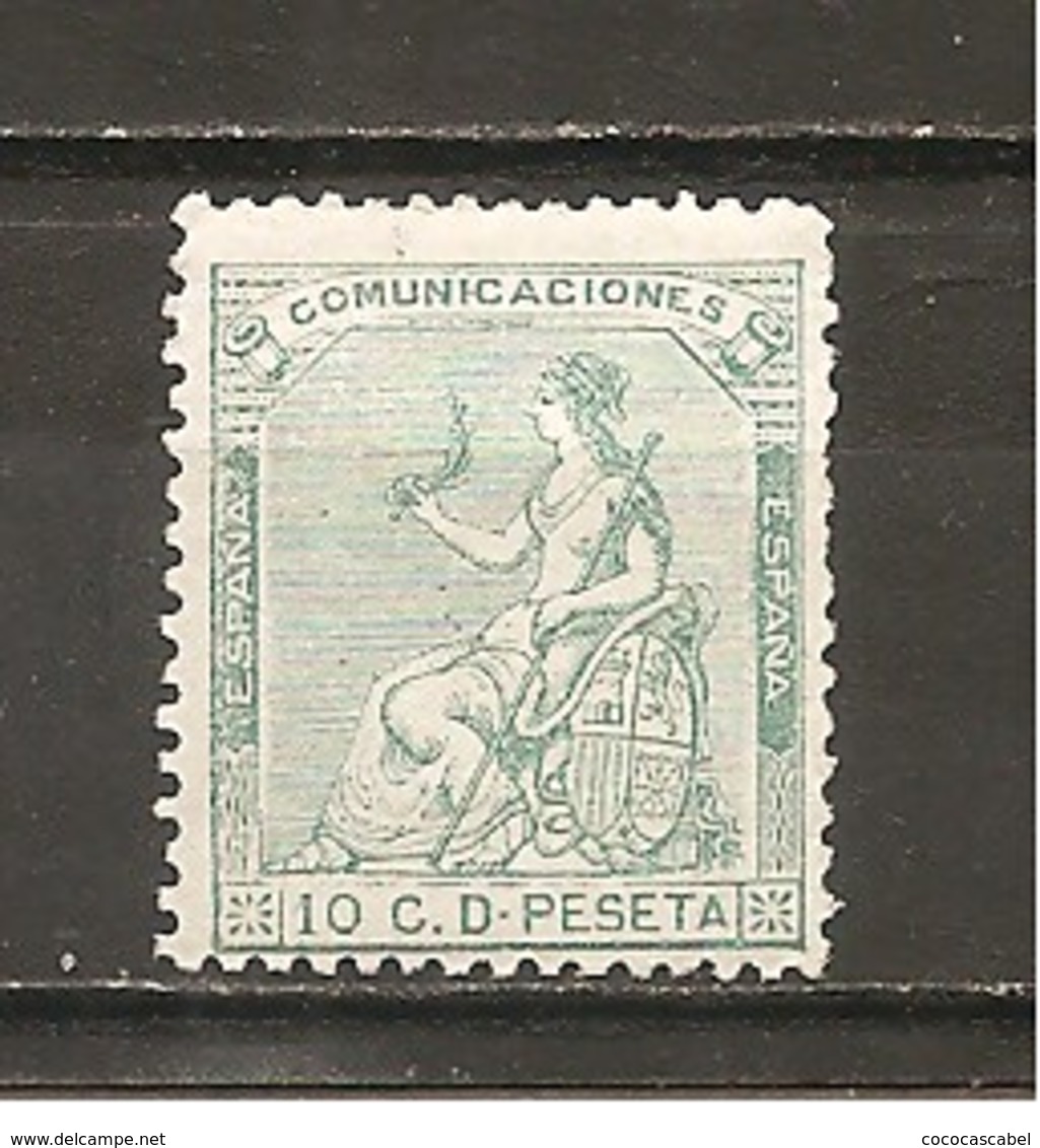 España/Spain-(MH/*) - Edifil  133 - Yvert  132 - Unused Stamps