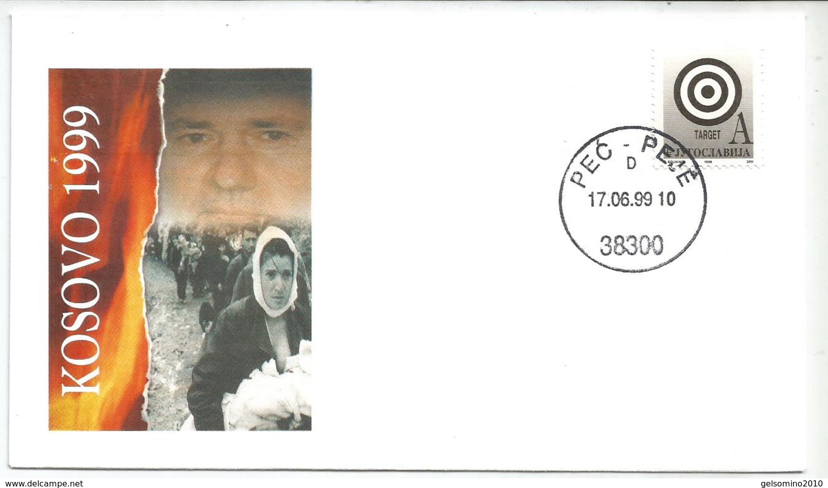 1999 KOSSOVO Storia Postale Busta Commemorativa - Kosovo