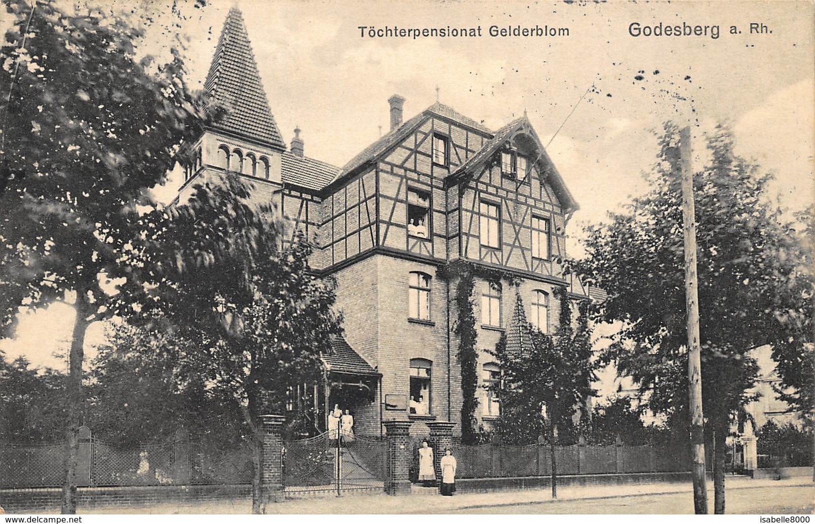 Töchterpensionat Gelderblom  Godesberg A Rh       I 3841 - Autres & Non Classés