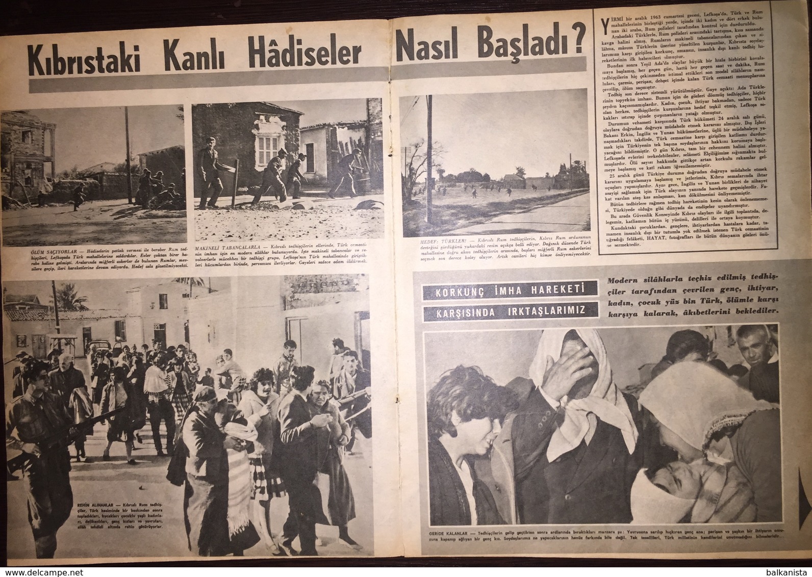 Cyprus - Turkish Propaganda Magazine - Kibris Faciasi 1963 - Cultural