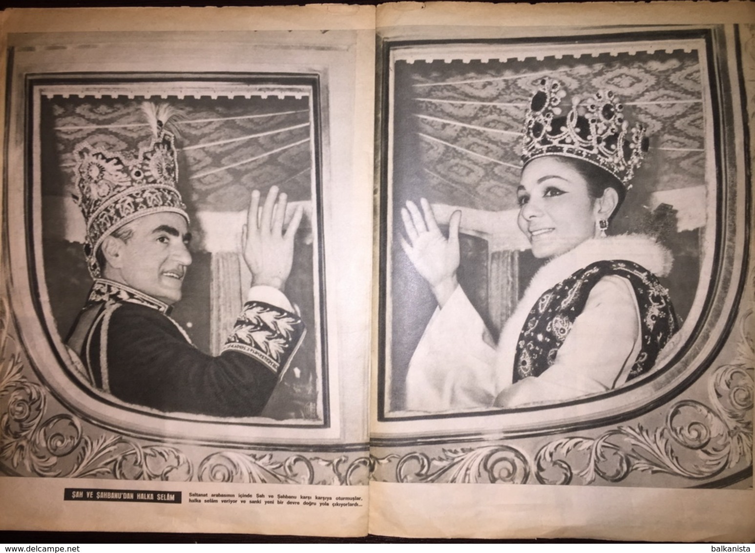 Persia Iran  Mohammad Reza Pahlavi  Farah Pahlavi Wedding Special Issue 1959 - Cultura