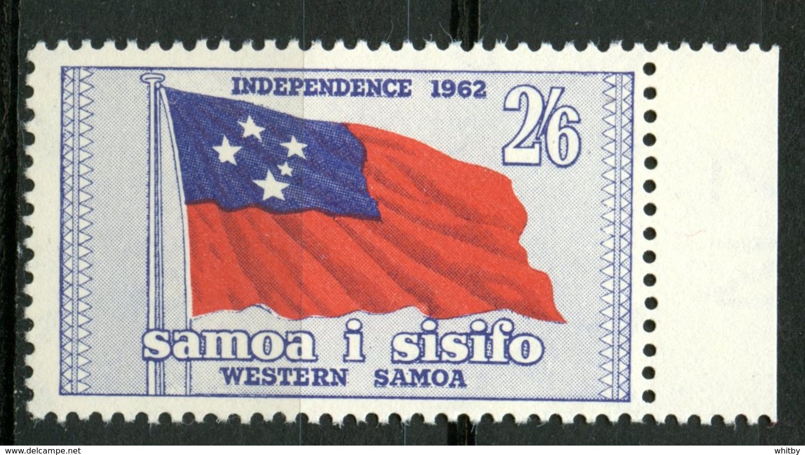 Samoa Islands 1962 2sh6p Flag Issue #231 - Samoa