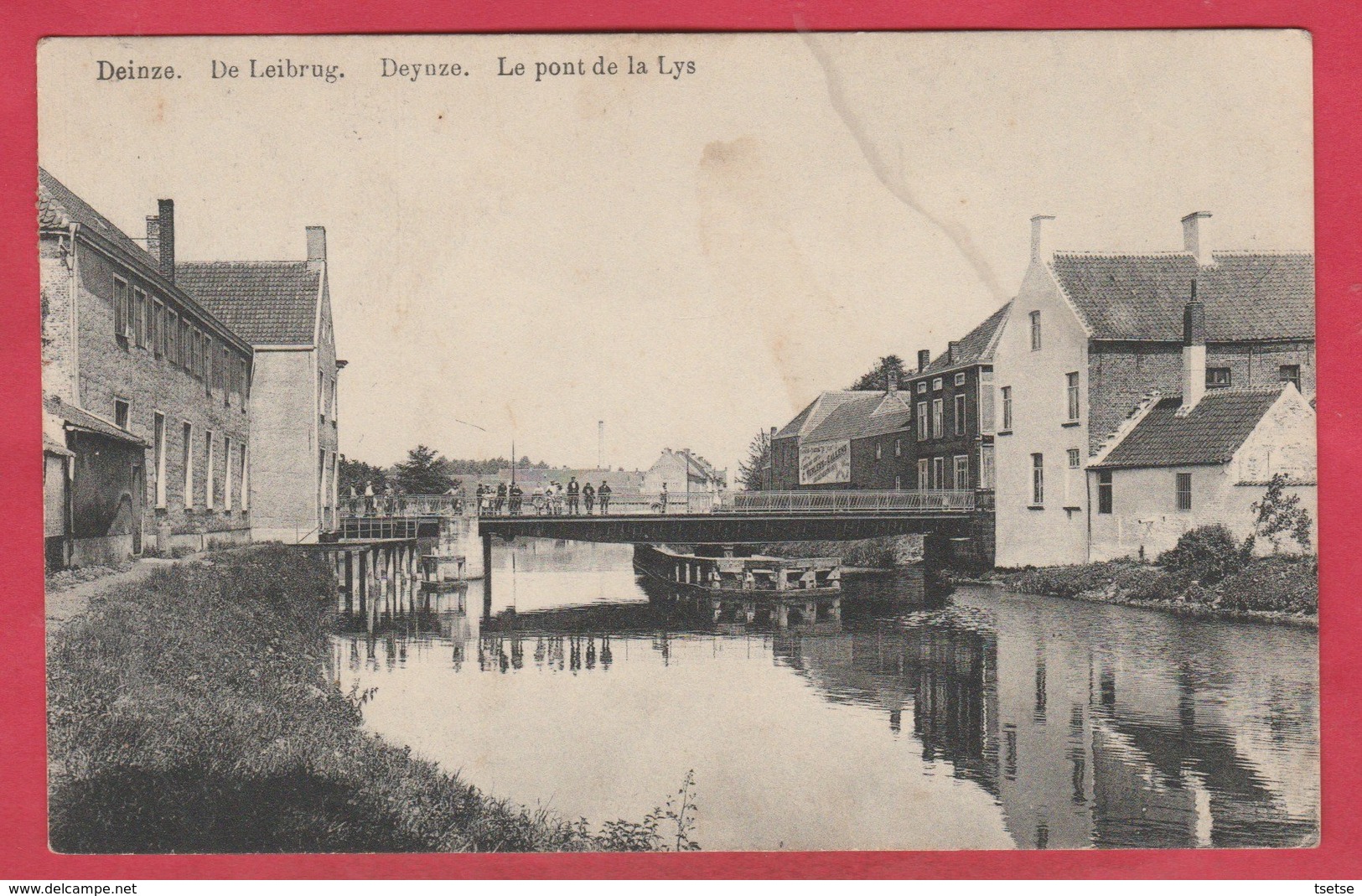 Deinze - De Leibrug - 1913 ( Verso Zien ) - Deinze