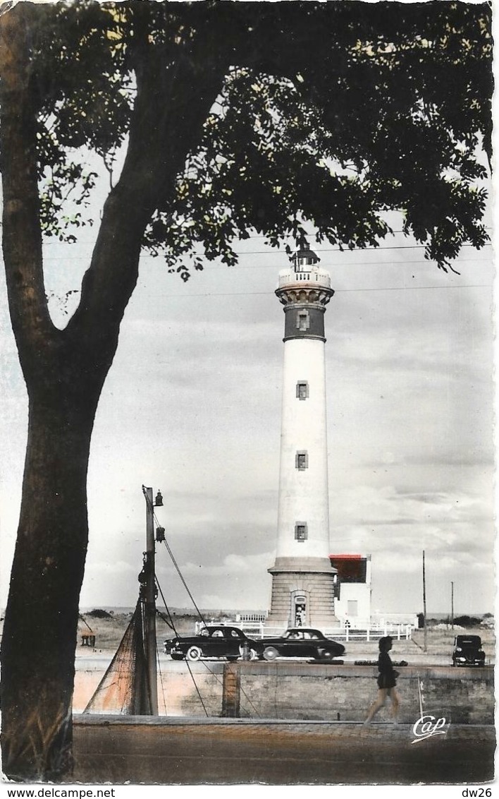 Riva-Bella - Le Phare De Ouistreham (Calvados) - Carte CAP Colorisée N° 1572 - Phares