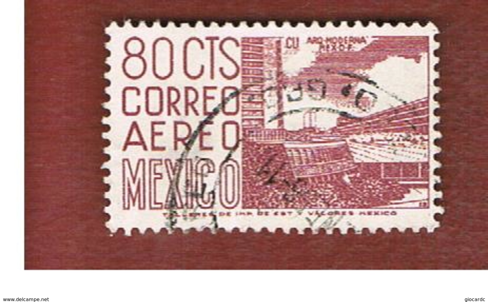 MESSICO (MEXICO) -  SG 1056a   - 1960  UNIVERSITY CITY,  MEXICO CITY -  USED° - Messico