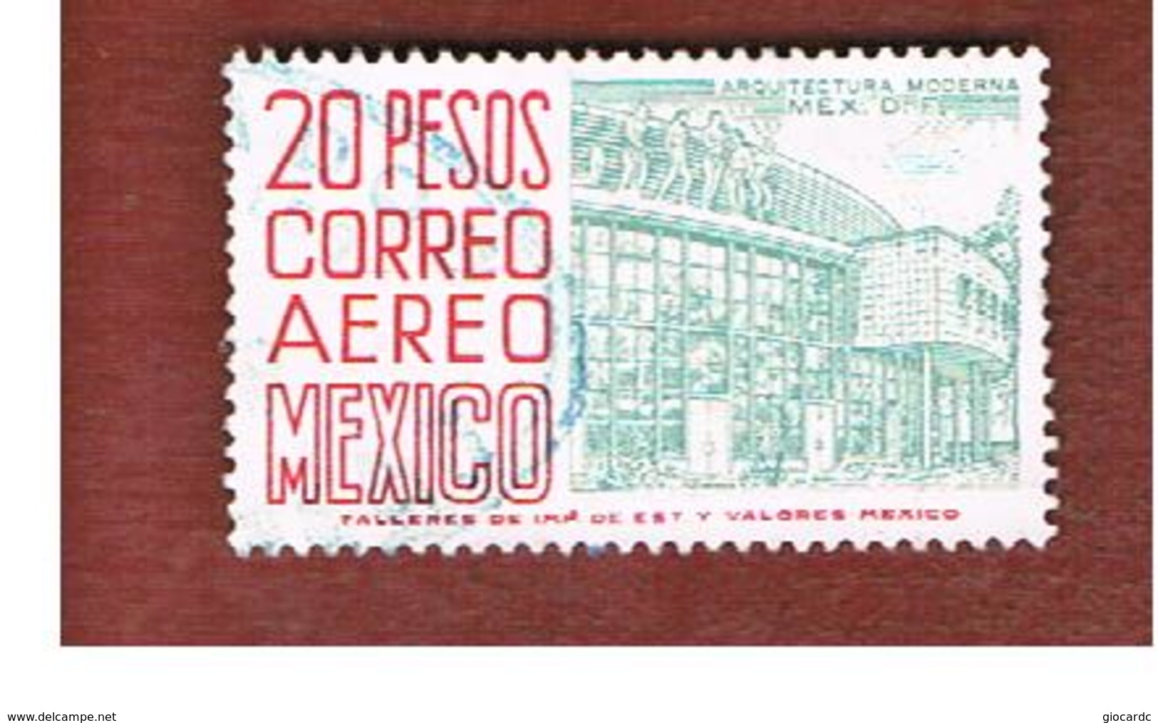 MESSICO (MEXICO) -  SG 859ab   - 1962    NATIONAL MUSIC CONSERVATOIRE     -  USED° - Messico