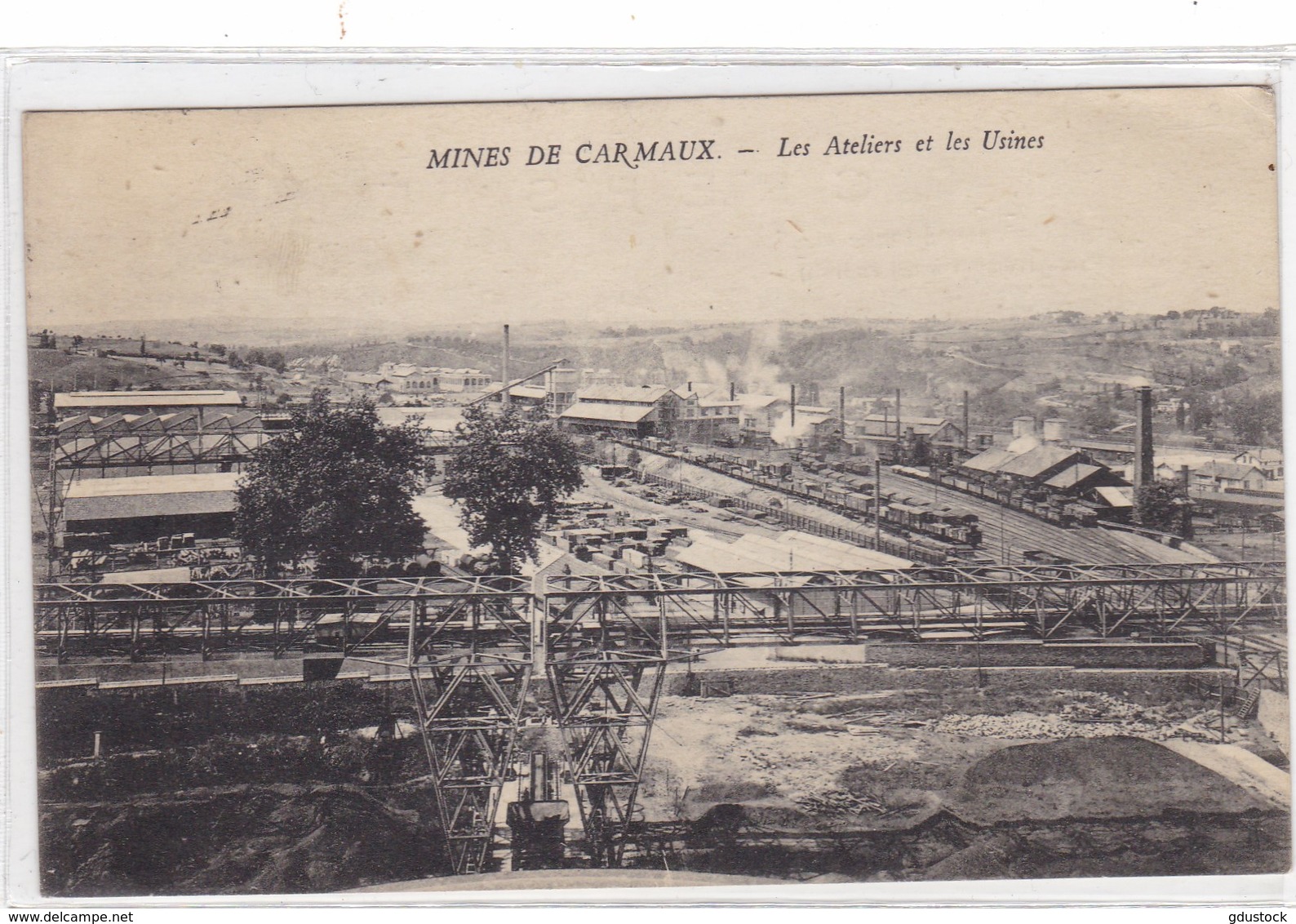 Tarn - Mines De Carmaux - Les Ateliers Et Les Usines - Carmaux