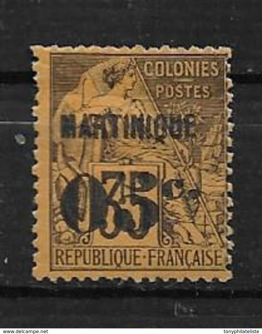 Colonie Martinique Timbres De 1888/91 N°13 Neuf *  Cote 25€ - Unused Stamps