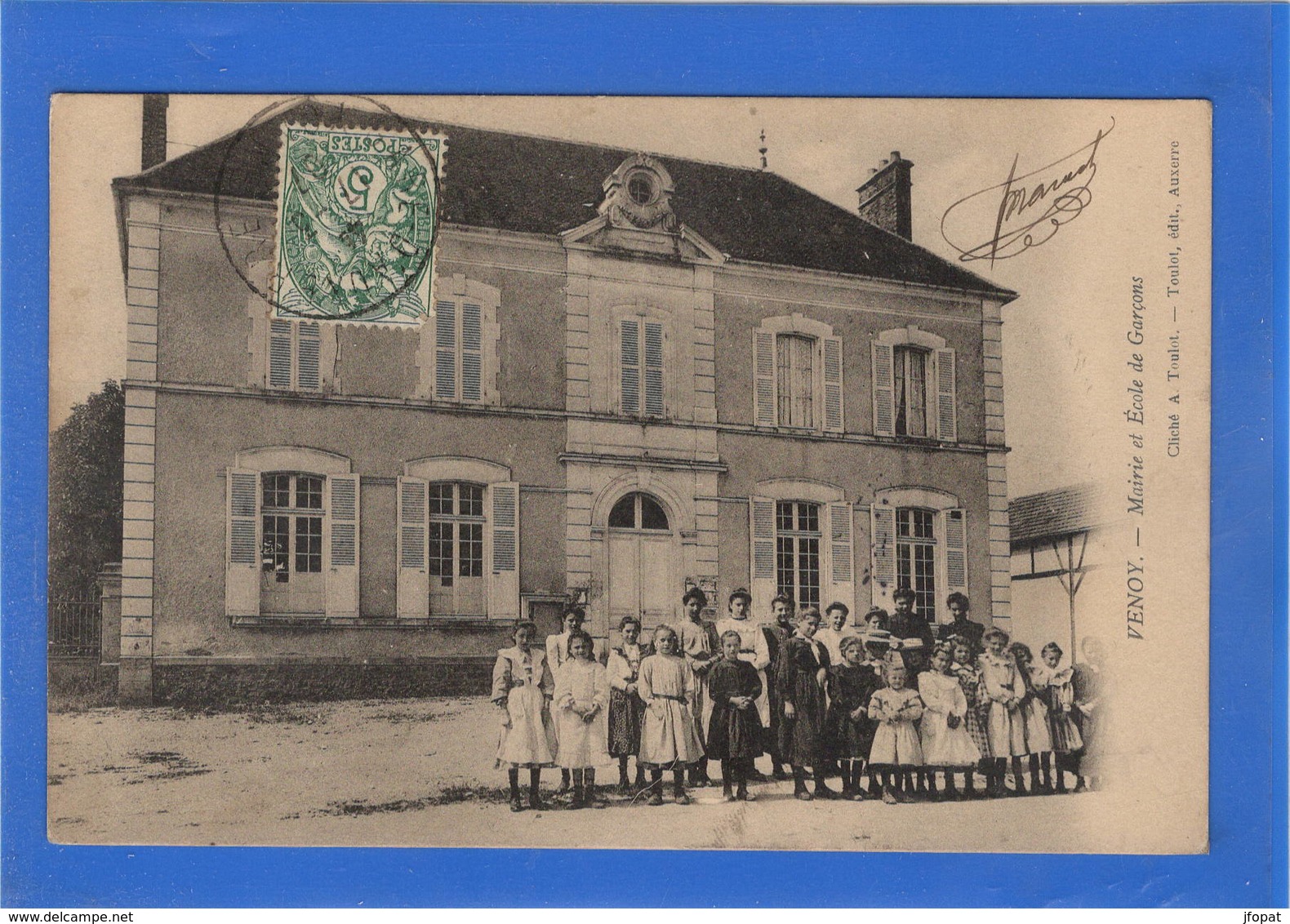 89 YONNE - VENOY Mairie Et école Des Garçons (voir Descriptif) - Venoy