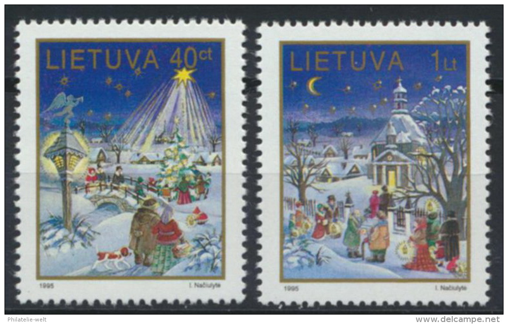 Litauen 597/98 ** Postfrisch - Lithuania