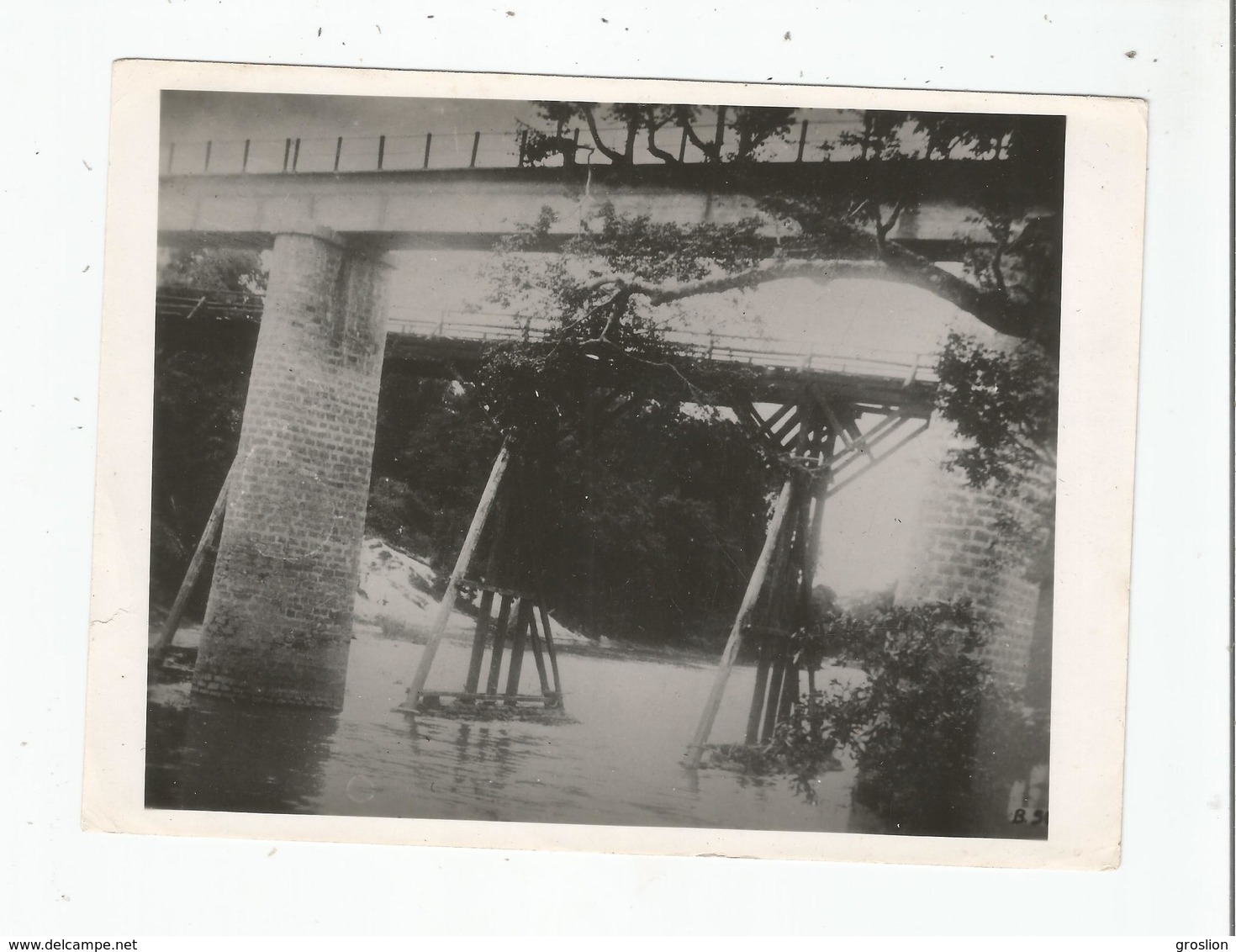 PAKSE (LAOS) BRIDGE FRENCH INDO CHINA . PAKE LAOS PONT EX INDOCHINE - Lieux