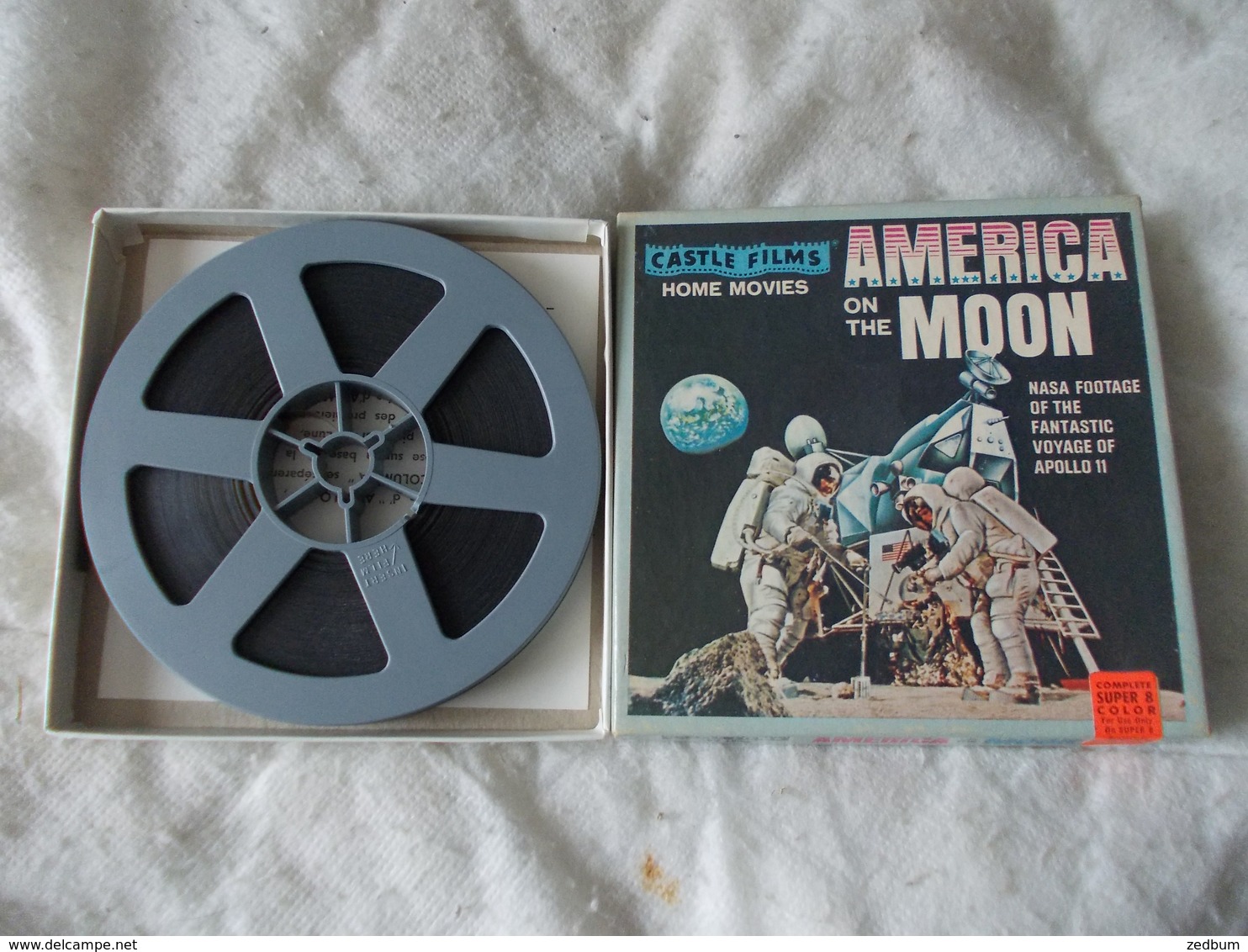 Super 8 America On The Moon Castle Films - Bobines De Films: 35mm - 16mm - 9,5+8+S8mm