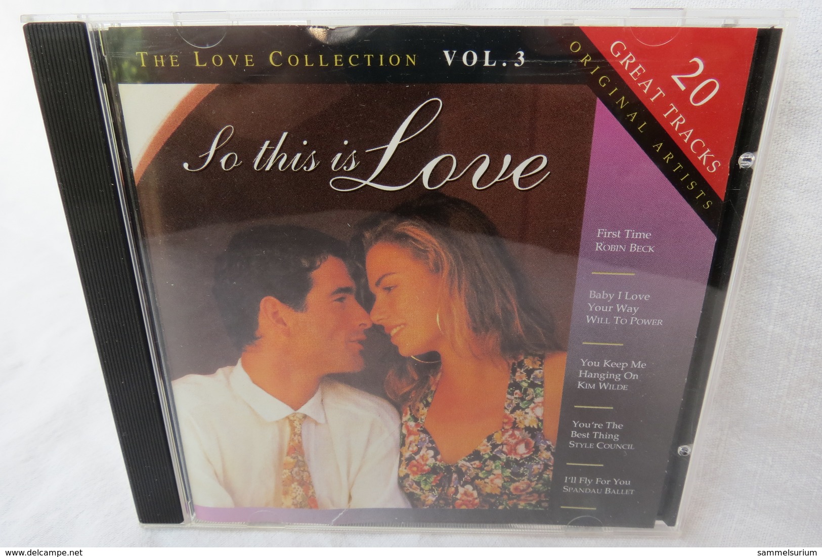 CD "So This Is Love" 20 Tracks, Aus Der Love-Collection, Vol. 3 - Hit-Compilations