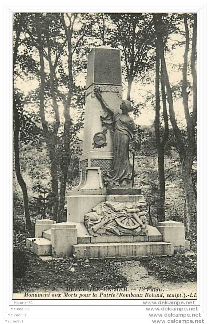 56 BELLE ILE EN MER - MONUMENT AUX MORTS POUR LA PATRIE - Belle Ile En Mer