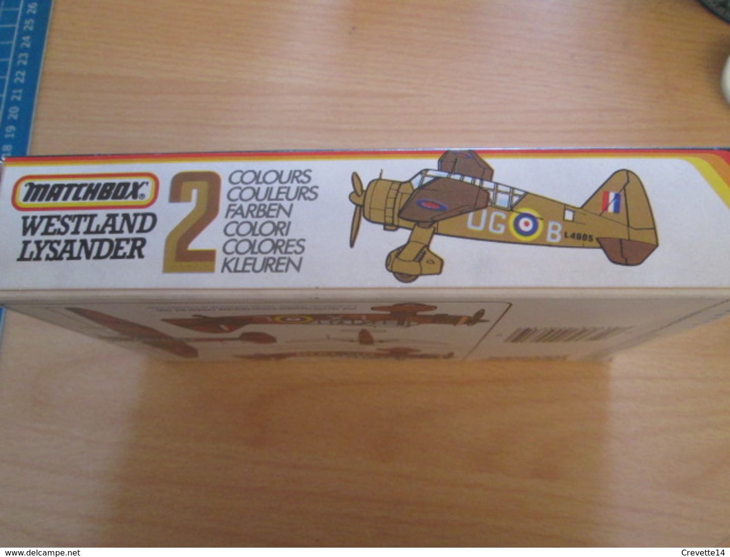 MAQUETTE COLLECTOR MATCHBOX WESTLAND LYSANDER : COMPLET PIECES TOUJOURS SUR GRAPPES - Avions