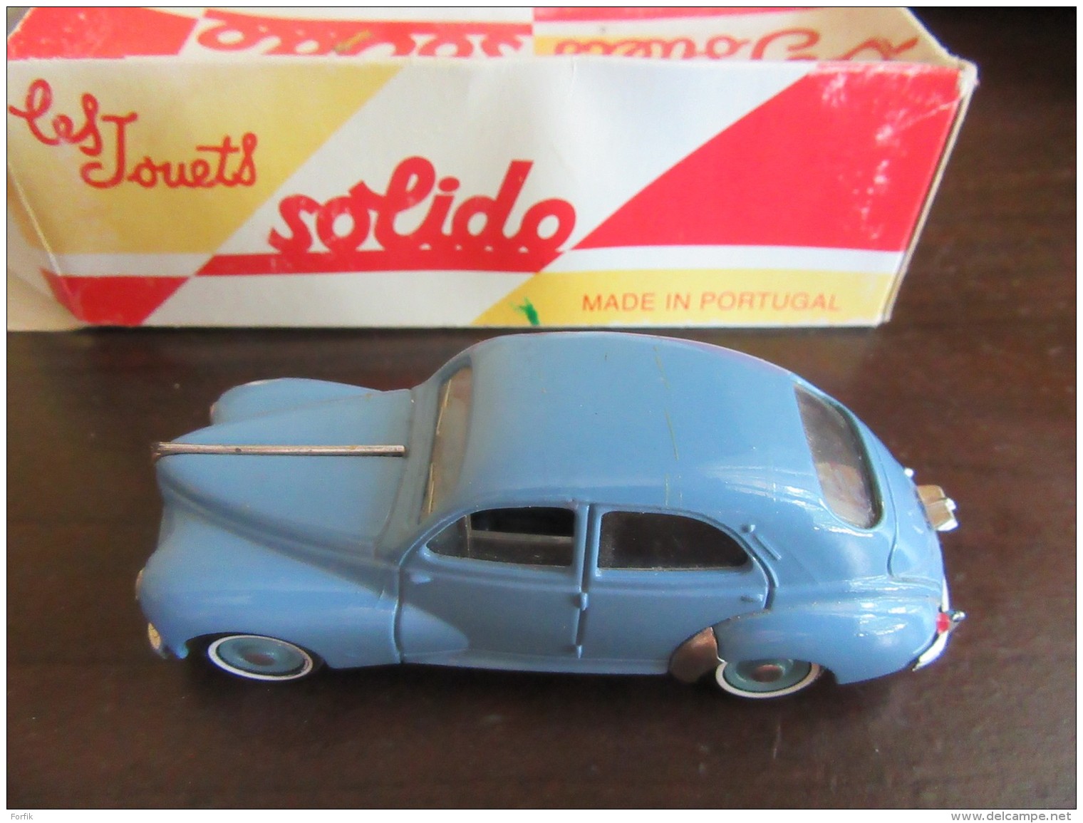 Solido / Hachette - Voiture Miniature Peugeot 203 Berline 1954 Avec Boîte - Echelle 1/43 Eme - Toy Memorabilia