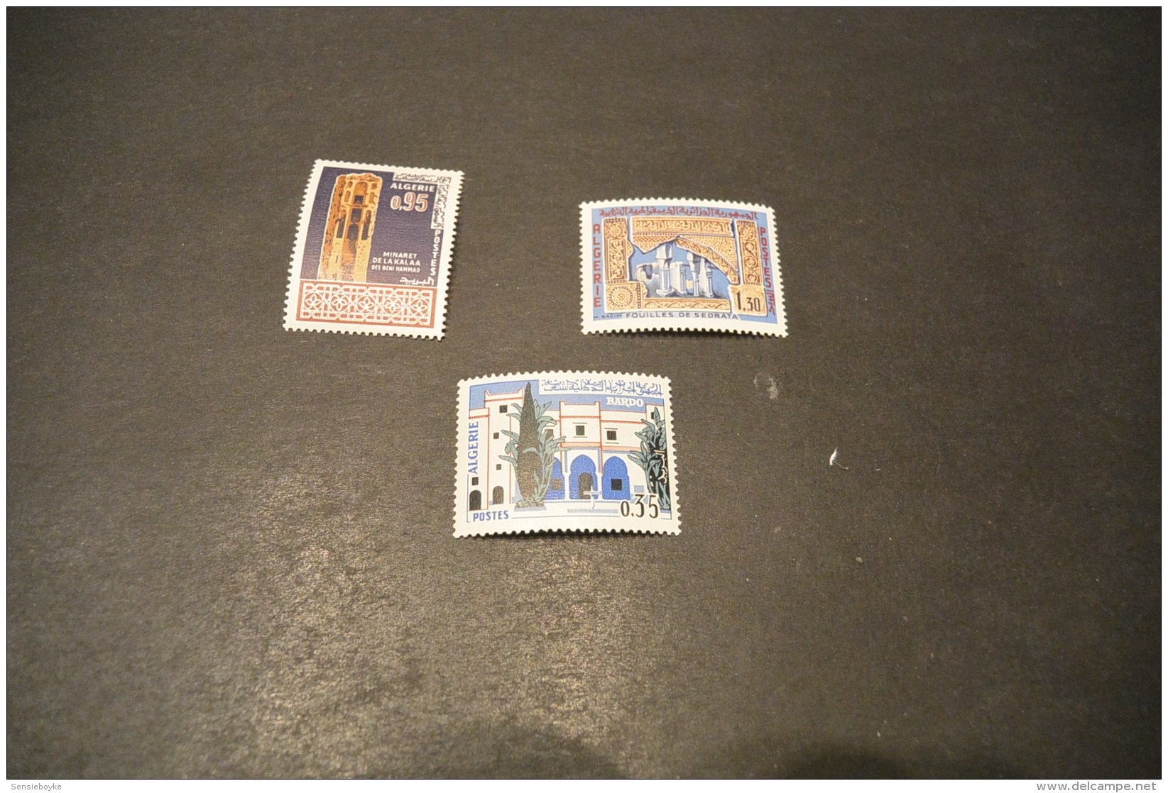 K15872-set  MNH ALGERIA. 1967  SC. 369-371 - Bardo , Sedrata And La Kalaa - Algeria (1962-...)