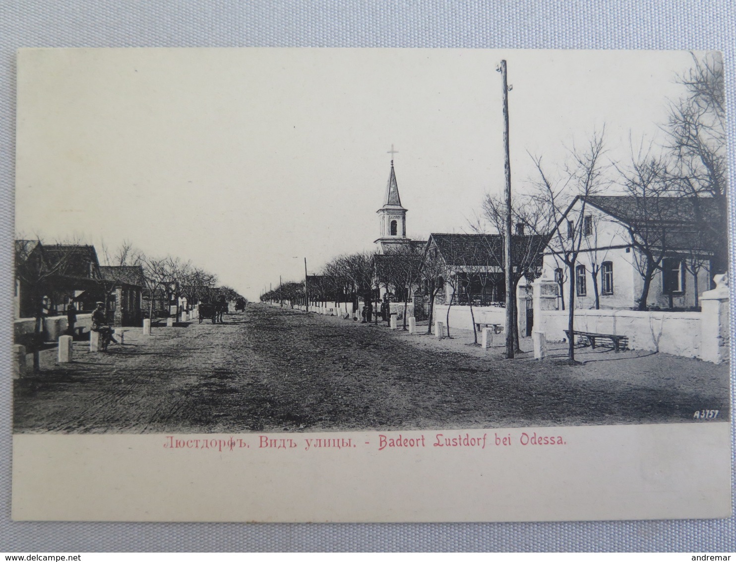 ODESSA - BADEORT LUSTDORF BEI ODESSA - Postally Unused - Non Circulée - Ucraina