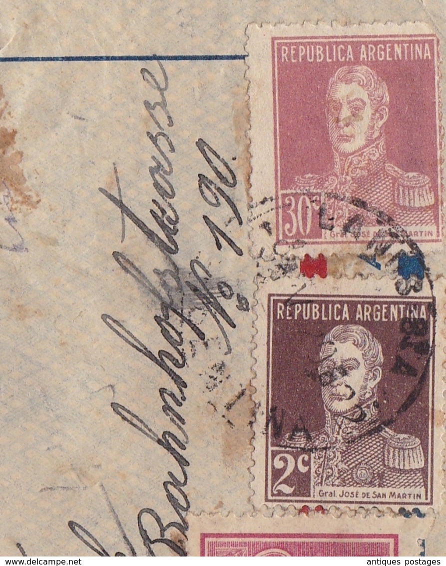 Lettre Lanús Argentine Argentina Buenos Aires 1932 Perg Österreich Autriche - Lettres & Documents