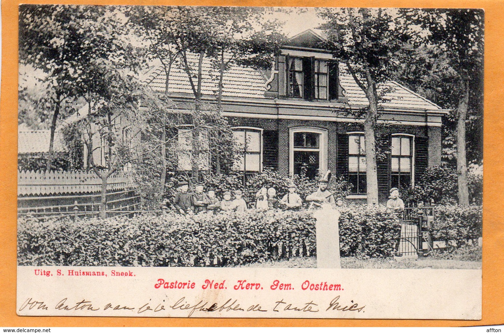 Oosthem Netherlands 1907 Postcard - Sonstige & Ohne Zuordnung