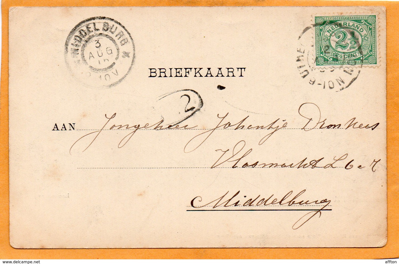 Baarn Netherlands 1905 Postcard - Baarn