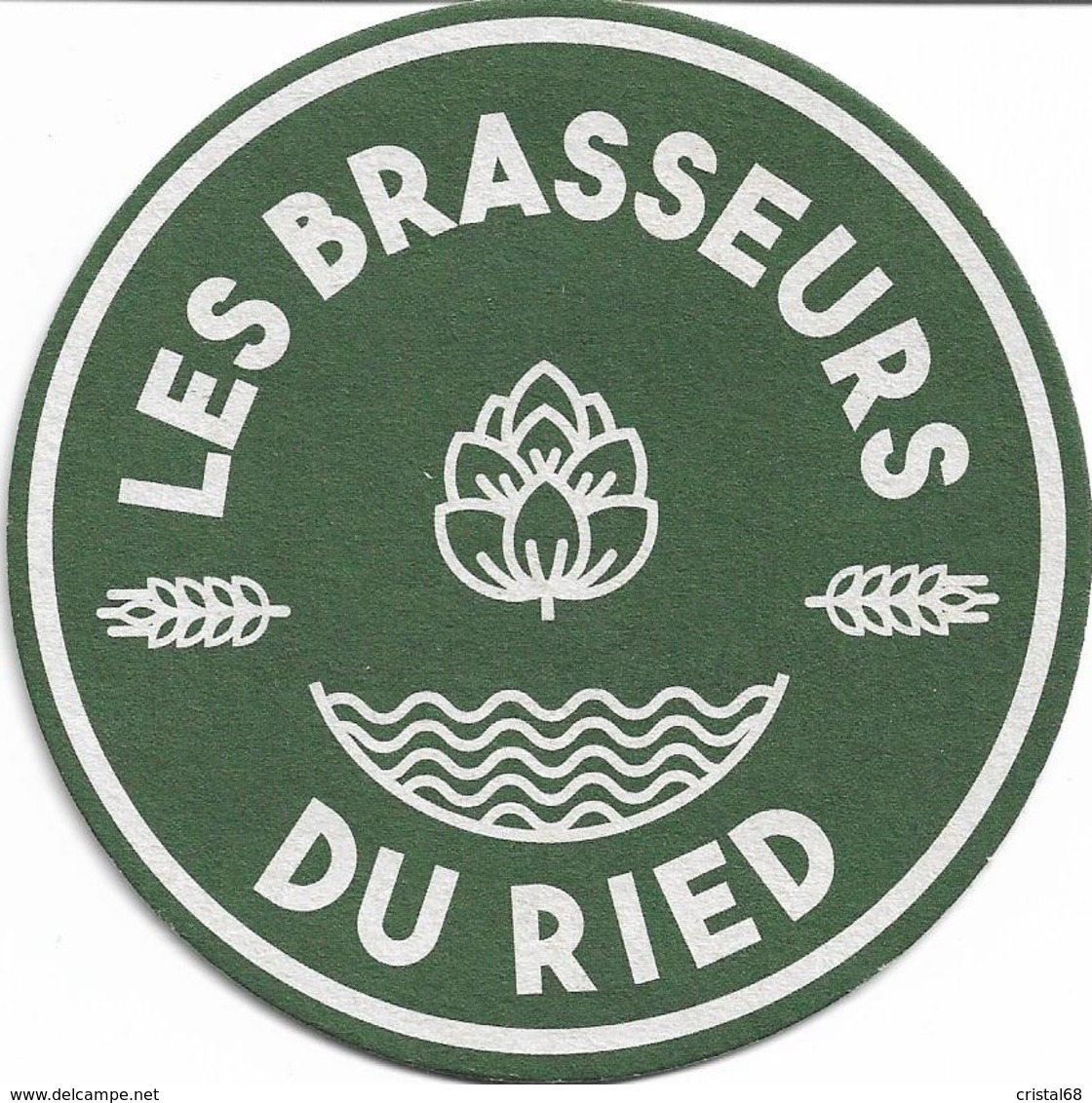 SOUS-BOCKS - LES BRASSEURS DU RIED (Bière De France) Brasserie Artisanale D'Alsace, Neuf. - Beer Mats