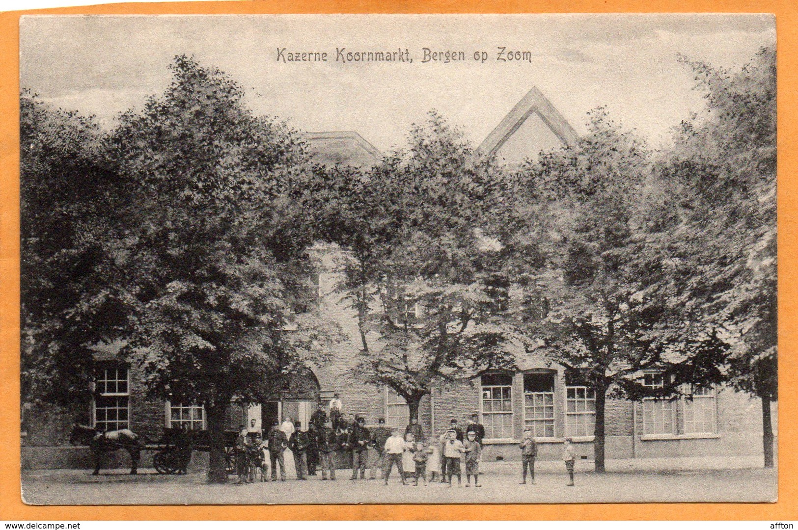 Huize De Ehze Bij Almen Netherlands 1907 Postcard - Bergen Op Zoom