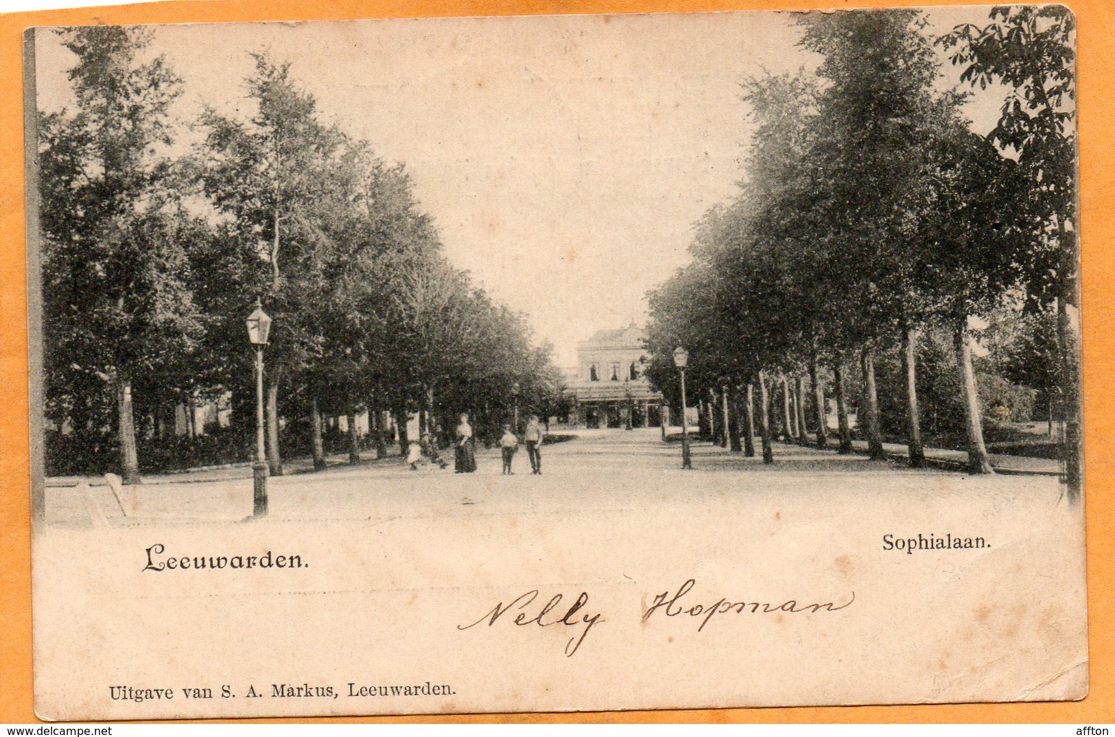 Leeuwarden Netherlands 1901 Postcard - Leeuwarden