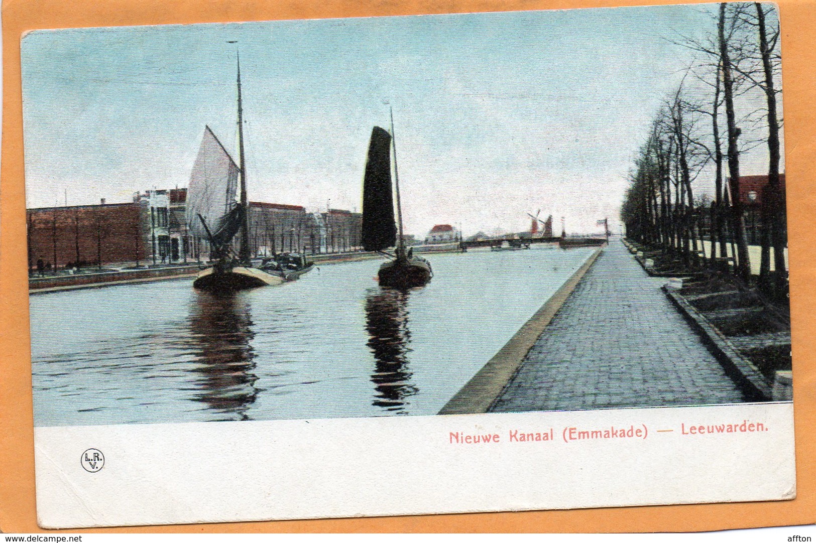 Leeuwarden Netherlands 1907 Postcard - Leeuwarden