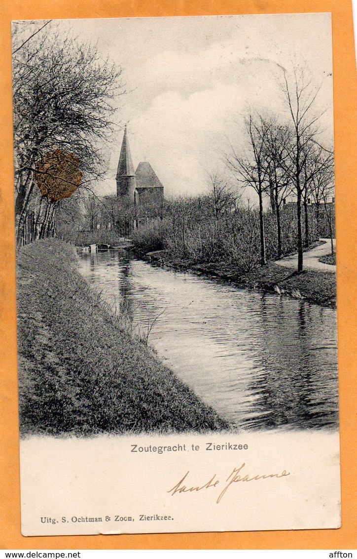 Zierikzee Netherlands 1906 Postcard - Zierikzee